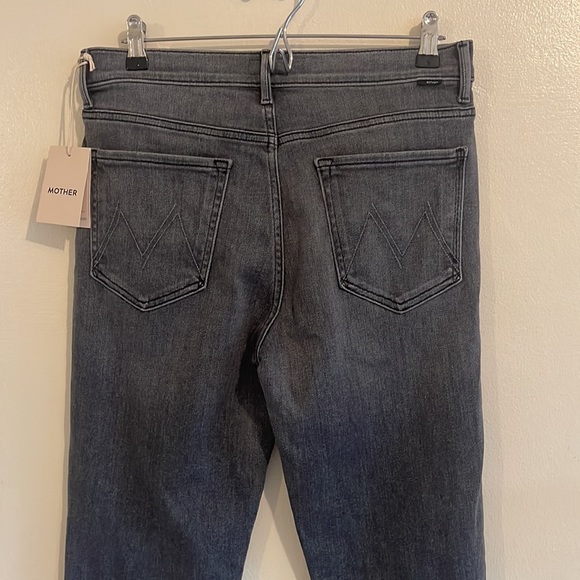 MOTHER Denim⚡️ Rascal Sliced up Heel Jeans | NWT | Size 30 | High Waisted - Picture 13 of 16